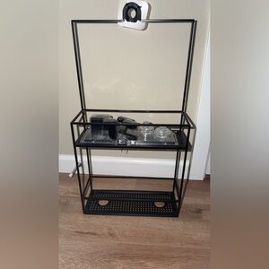 Black Metal Shower Caddy